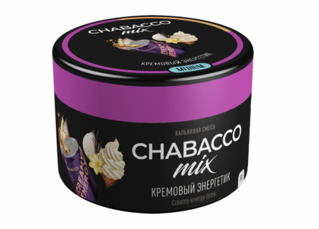 Бестабачная смесь Chabacco Mix MEDIUM 40 гр - Creamy energy drink